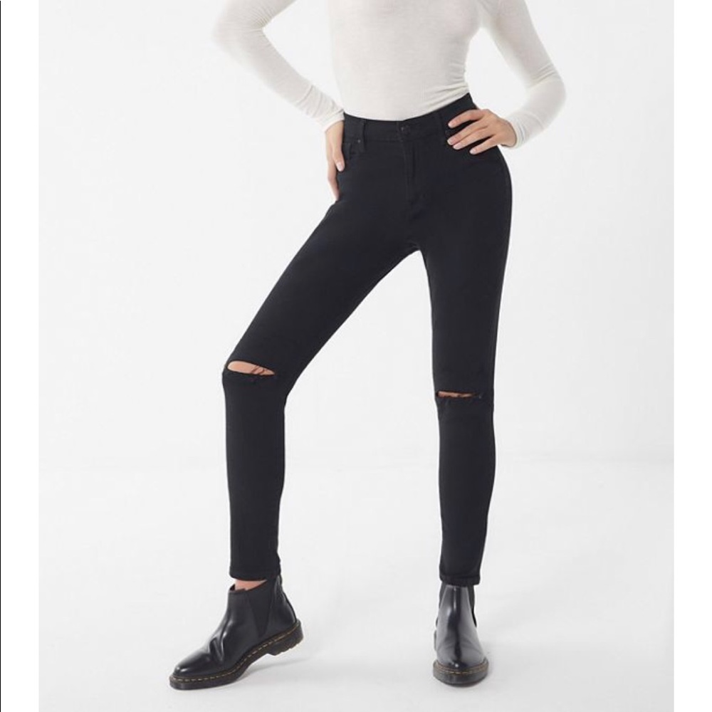 Urban outfitters BDG black ripped jeans